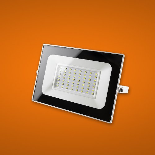 Прожектор светодиодный iSvet USL-103 220В 30Вт 2400Лм 6000K 120° IP65 200х145х26мм картинка 